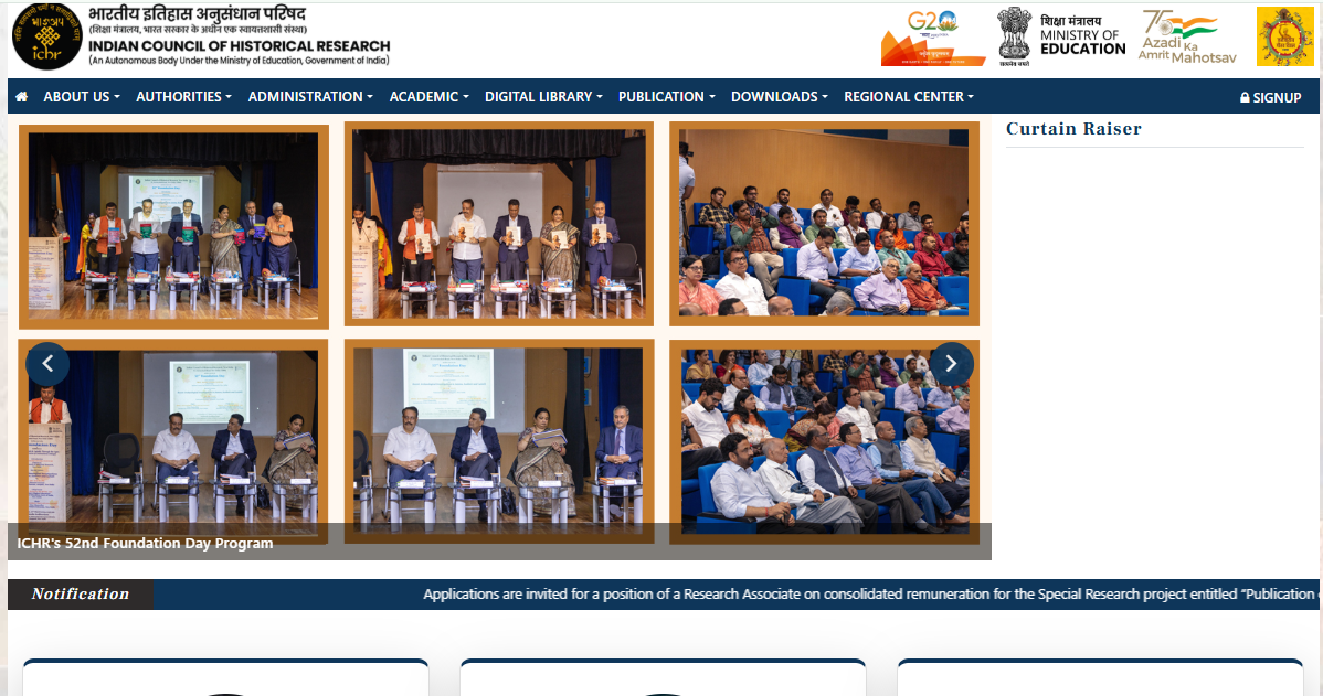Indian Council of Historical Research (ICHR)